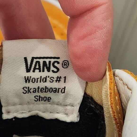 Vans SK8-Hi Sneakers Hi-Top Desert Sun‎ Orange Suede Upper Adult Size 4 / 5.5 - Picture 10 of 10